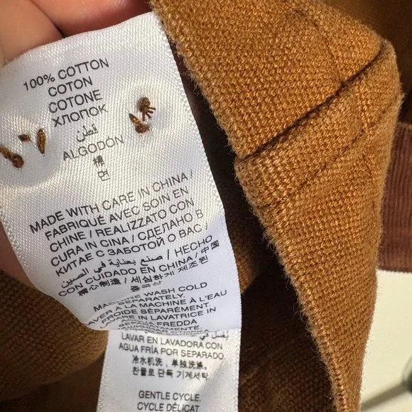 NEW NWT DÔEN Pascual Quilted Jacket Willow Bark Floral Cotton Size L - Picture 12 of 13